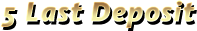 deposit